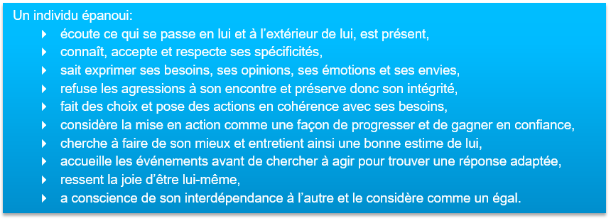 bienfaits de l'épanouissement pour soi